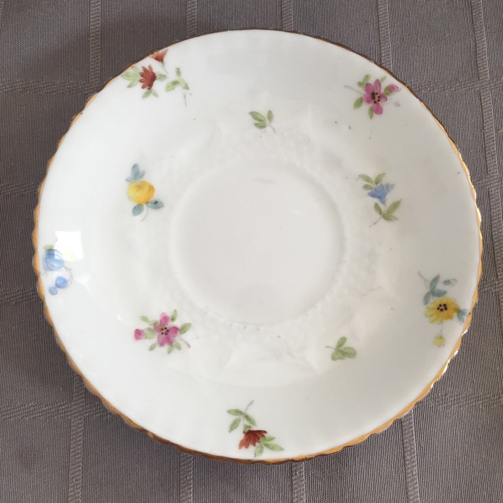 W.A.A. & Co Spray No34 Saucer Made In England